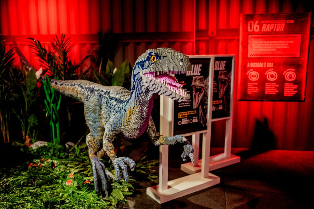 Sucesso de público, a exposição Jurassic World By Brickman anuncia extensão de temporada e fica em cartaz até 23 de fevereiro.